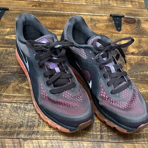 Nike Women's Black, Melon and Purple Athletic Shoes